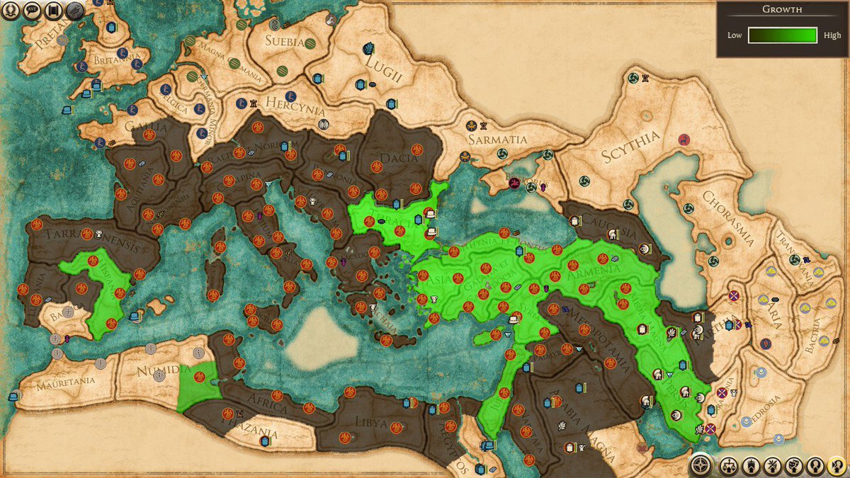 Rome 2 total war campaign map